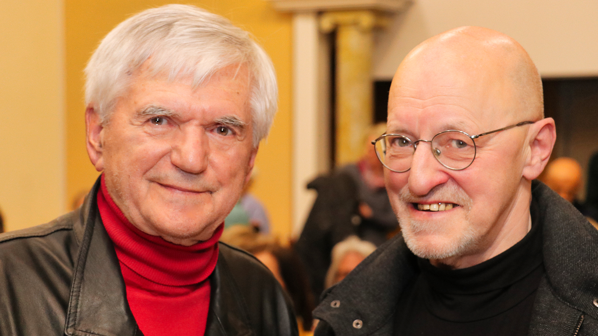 Alfred Meschnigg mit Peppe Mairginter